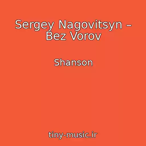 کاور آهنگ Sergey Nagovitsyn – Bez Vorov از Shanson