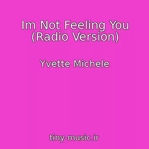 کاور آهنگ Im Not Feeling You (Radio Version) از Yvette Michele