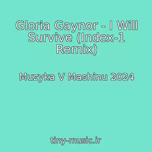 کاور آهنگ Gloria Gaynor - I Will Survive (Index-1 Remix) از Muzyka V Mashinu 2024