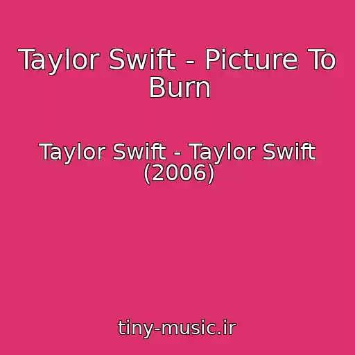 کاور آهنگ Taylor Swift - Picture To Burn از Taylor Swift - Taylor Swift (2006)
