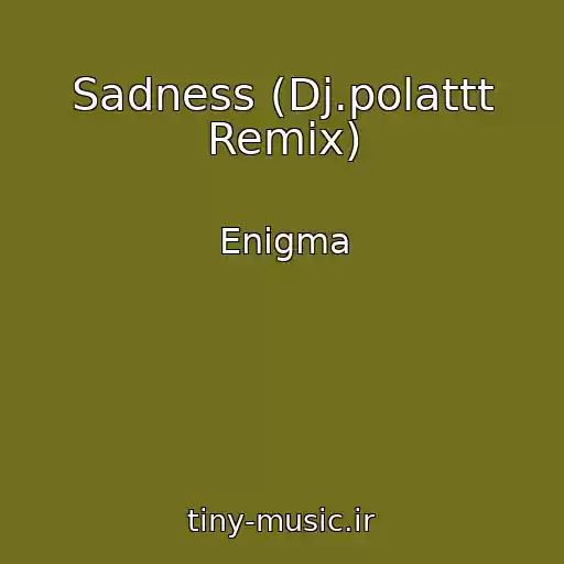 کاور آهنگ Sadness (Dj.polattt Remix) از Enigma