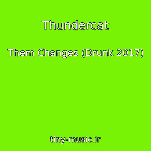 کاور آهنگ Thundercat از Them Changes (Drunk 2017)