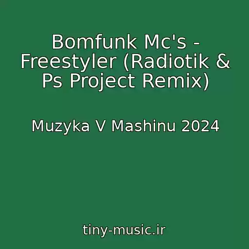 کاور آهنگ Bomfunk Mc's - Freestyler (Radiotik & Ps Project Remix) از Muzyka V Mashinu 2024
