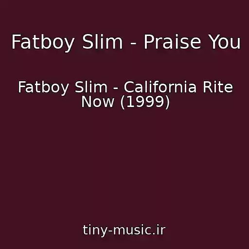 کاور آهنگ Fatboy Slim - Praise You از Fatboy Slim - California Rite Now (1999)