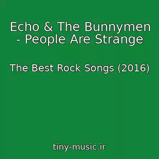کاور آهنگ Echo & The Bunnymen - People Are Strange از The Best Rock Songs (2016)