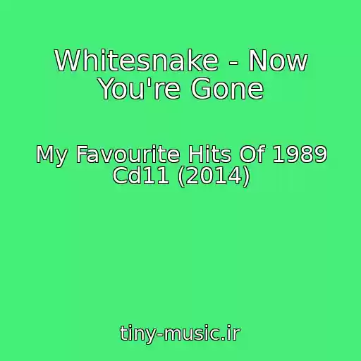 کاور آهنگ Whitesnake - Now You're Gone از My Favourite Hits Of 1989 Cd11 (2014)