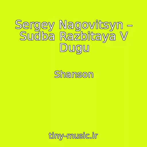 کاور آهنگ Sergey Nagovitsyn – Sudba Razbitaya V Dugu از Shanson