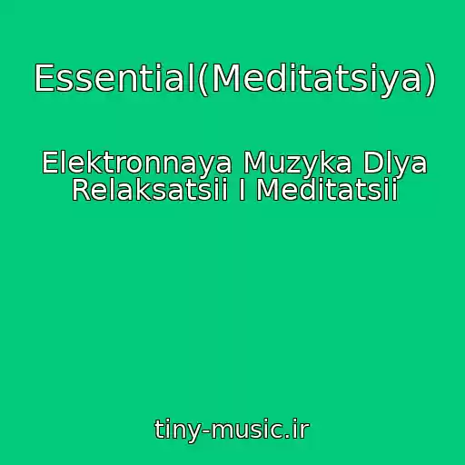 کاور آهنگ Essential(Meditatsiya) از Elektronnaya Muzyka Dlya Relaksatsii I Meditatsii
