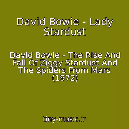 کاور آهنگ David Bowie - Lady Stardust از David Bowie - The Rise And Fall Of Ziggy Stardust And The Spiders From Mars (1972)