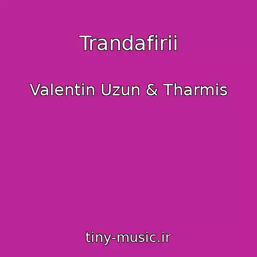 کاور آهنگ Trandafirii از Valentin Uzun & Tharmis