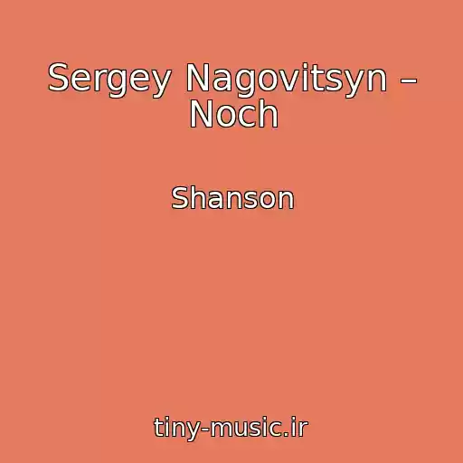 کاور آهنگ Sergey Nagovitsyn – Noch از Shanson
