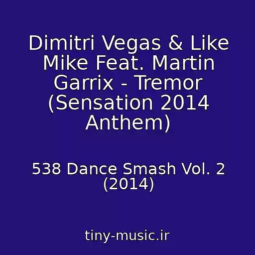 کاور آهنگ Dimitri Vegas & Like Mike Feat. Martin Garrix - Tremor (Sensation 2014 Anthem) از 538 Dance Smash Vol. 2 (2014)