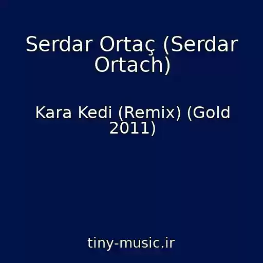 کاور آهنگ Serdar Ortaç (Serdar Ortach) از Kara Kedi (Remix) (Gold 2011)