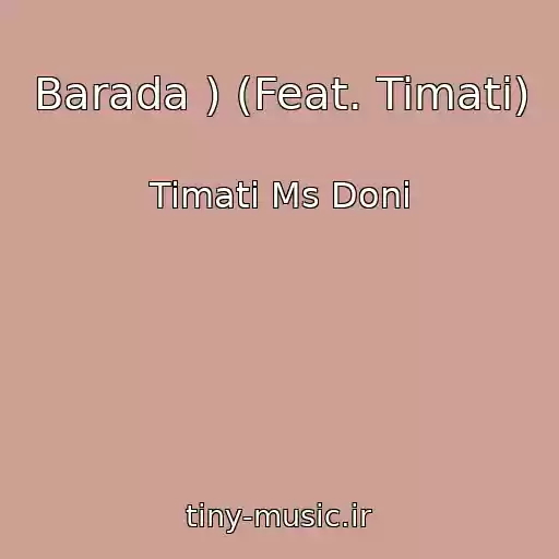 کاور آهنگ Barada ) (Feat. Timati) از Timati Ms Doni