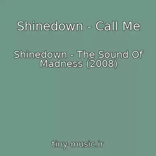 کاور آهنگ Shinedown - Call Me از Shinedown - The Sound Of Madness (2008)