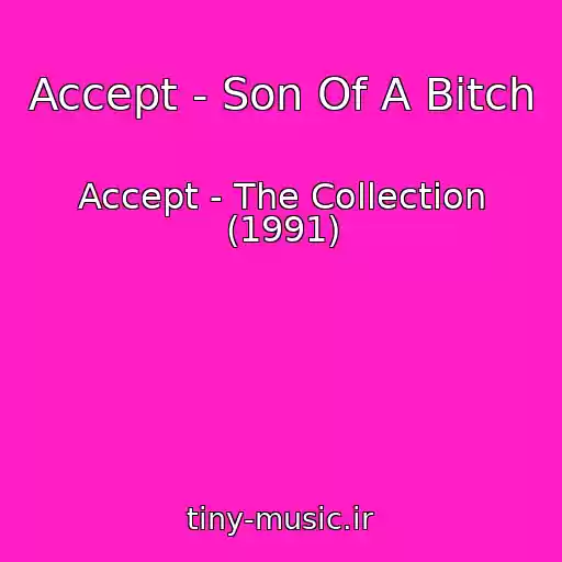 کاور آهنگ Accept - Son Of A Bitch از Accept - The Collection (1991)