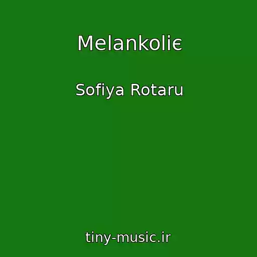 کاور آهنگ Melankolіє از Sofіya Rotaru