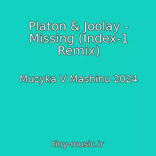 کاور آهنگ Platon & Joolay - Missing (Index-1 Remix) از Muzyka V Mashinu 2024