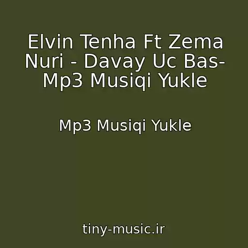کاور آهنگ Elvin Tenha Ft Zema Nuri - Davay Uc Bas- Mp3 Musiqi Yukle از Mp3 Musiqi Yukle