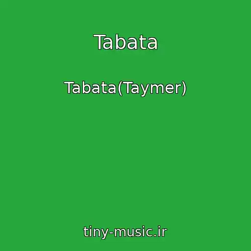 کاور آهنگ Tabata از Tabata(Taymer)