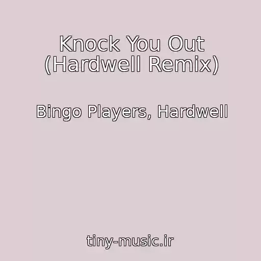 کاور آهنگ Knock You Out (Hardwell Remix) از Bingo Players, Hardwell