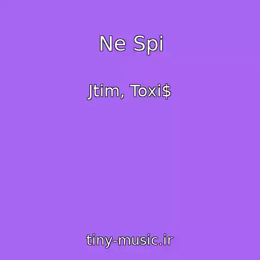 کاور آهنگ Ne Spi از Jtim, Toxi$