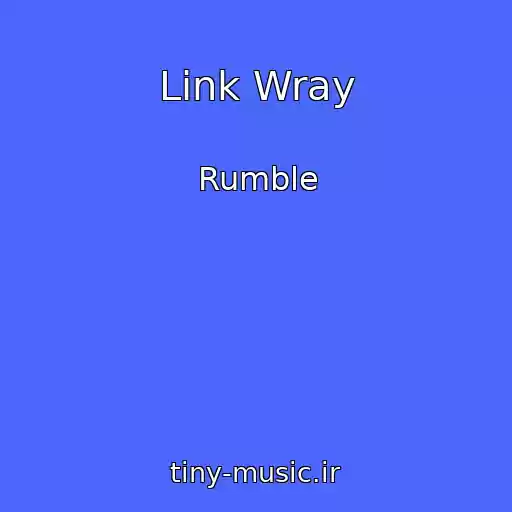 کاور آهنگ Link Wray از Rumble