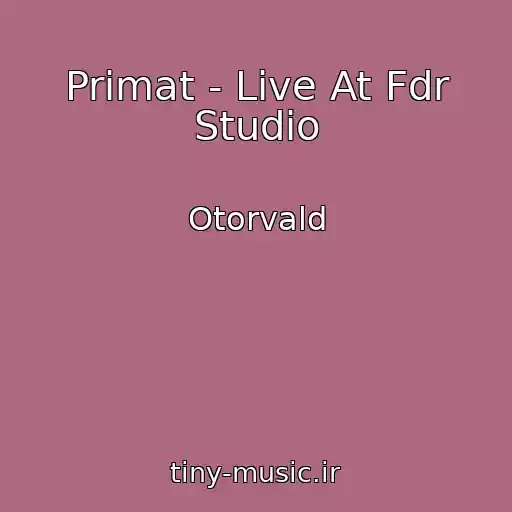 کاور آهنگ Primat - Live At Fdr Studio از Otorvald