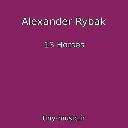 کاور آهنگ Alexander Rybak از 13 Horses