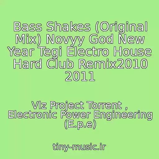 کاور آهنگ Bass Shakes (Original Mix) Novyy God New Year Tegi Electro House Hard Club Remix2010 2011 از Vlz Project Torrent , Electronic Power Engineering (E.p.e)