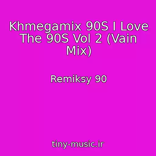 کاور آهنگ Khmegamix 90S I Love The 90S Vol 2 (Vain Mix) از Remiksy 90