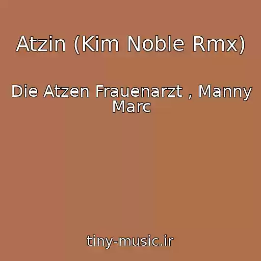 کاور آهنگ Atzin (Kim Noble Rmx) از Die Atzen Frauenarzt , Manny Marc