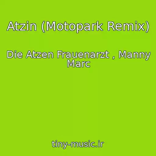 کاور آهنگ Atzin (Motopark Remix) از Die Atzen Frauenarzt , Manny Marc