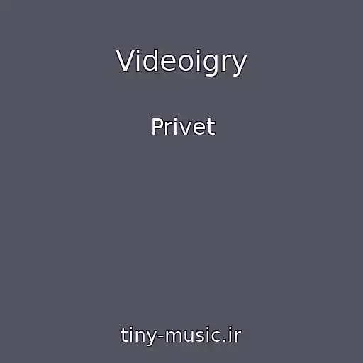 کاور آهنگ Videoigry از Privet