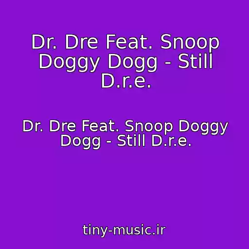 کاور آهنگ Dr. Dre Feat. Snoop Doggy Dogg - Still D.r.e. از Dr. Dre Feat. Snoop Doggy Dogg - Still D.r.e.