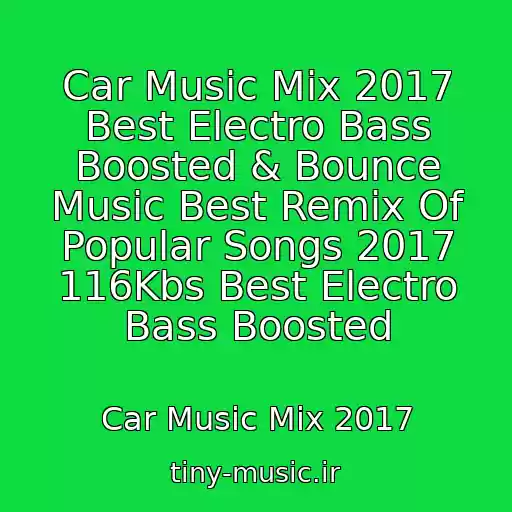 کاور آهنگ Car Music Mix 2017 Best Electro Bass Boosted & Bounce Music Best Remix Of Popular Songs 2017 116Kbs Best Electro Bass Boosted از Car Music Mix 2017
