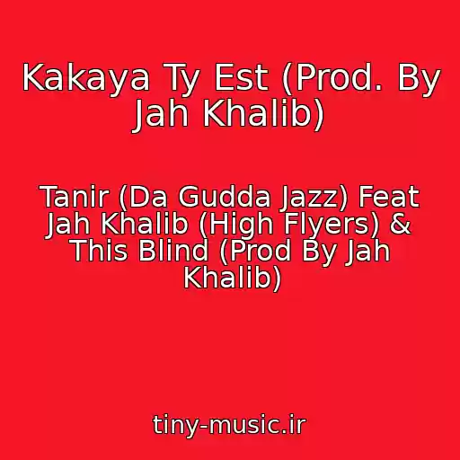کاور آهنگ Kakaya Ty Est (Prod. By Jah Khalib) از Tanir (Da Gudda Jazz) Feat Jah Khalib (High Flyers) & This Blind (Prod By Jah Khalib)