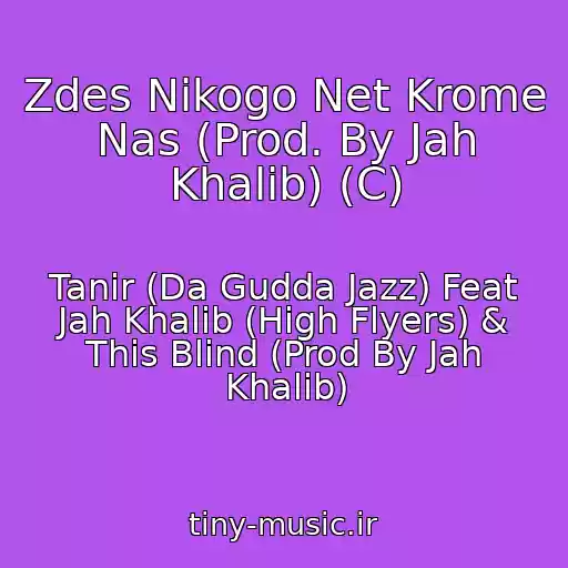 کاور آهنگ Zdes Nikogo Net Krome Nas (Prod. By Jah Khalib) (C) از Tanir (Da Gudda Jazz) Feat Jah Khalib (High Flyers) & This Blind (Prod By Jah Khalib)