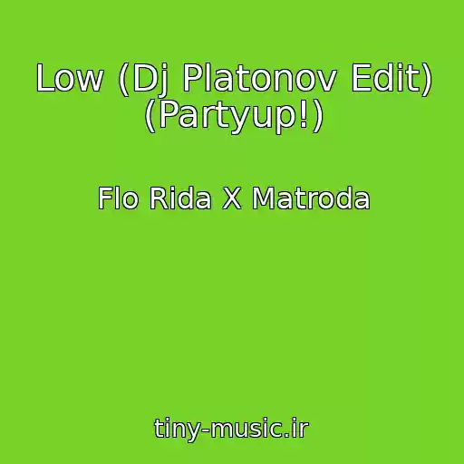 کاور آهنگ Low (Dj Platonov Edit) (Partyup!) از Flo Rida X Matroda