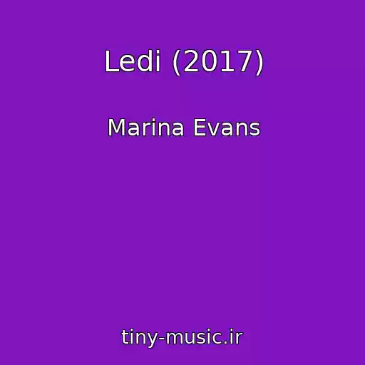 کاور آهنگ Ledi (2017) از Marina Evans