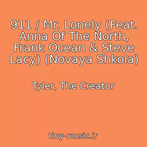 کاور آهنگ 911 / Mr. Lonely (Feat. Anna Of The North, Frank Ocean & Steve Lacy) (Novaya Shkola) از Tyler, The Creator