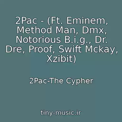 کاور آهنگ 2Pac - (Ft. Eminem, Method Man, Dmx, Notorious B.i.g., Dr. Dre, Proof, Swift Mckay, Xzibit) از 2Pac-The Cypher