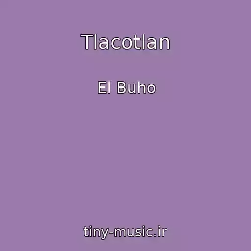 کاور آهنگ Tlacotlan از El Buho