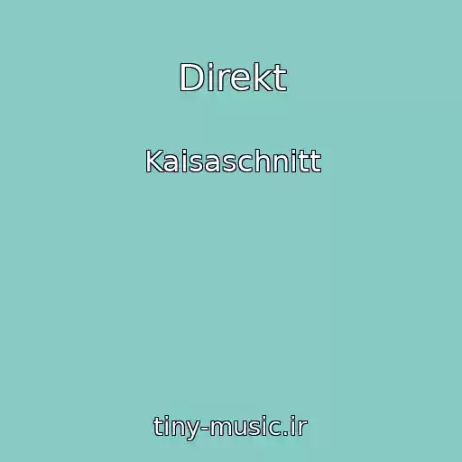 کاور آهنگ Direkt از Kaisaschnitt