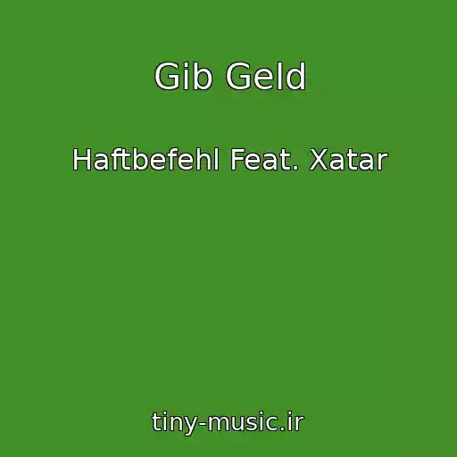 کاور آهنگ Gib Geld از Haftbefehl Feat. Xatar