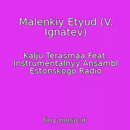 کاور آهنگ Malenkiy Etyud (V. Ignatev) از Kalju Terasmaa Feat. Instrumentalnyy Ansambl Estonskogo Radio