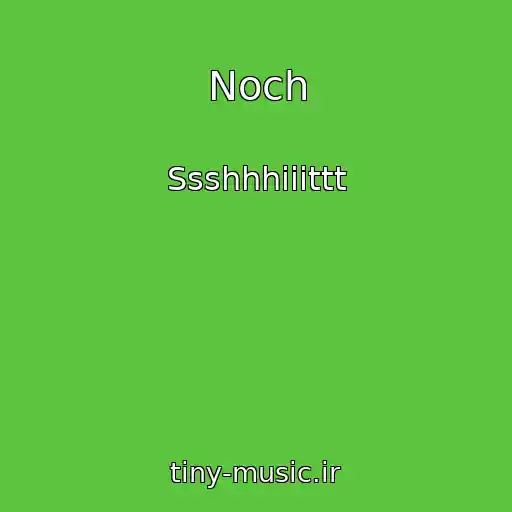 کاور آهنگ Noch از Ssshhhiiittt