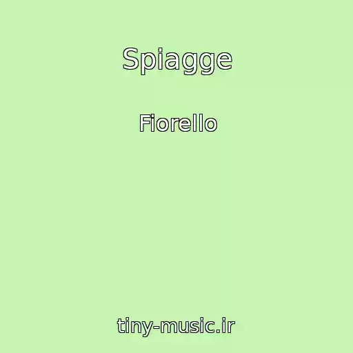 کاور آهنگ Spiagge از Fiorello