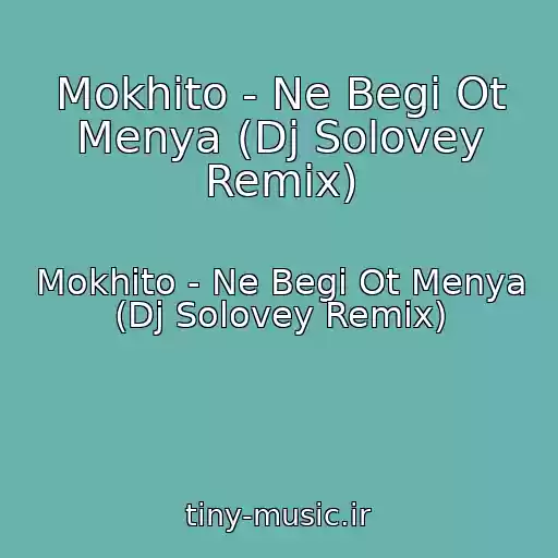 کاور آهنگ Mokhito - Ne Begi Ot Menya (Dj Solovey Remix) از Mokhito - Ne Begi Ot Menya (Dj Solovey Remix)