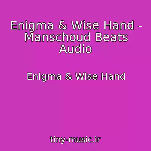 کاور آهنگ Enigma & Wise Hand - Manschoud Beats Audio از Enigma & Wise Hand